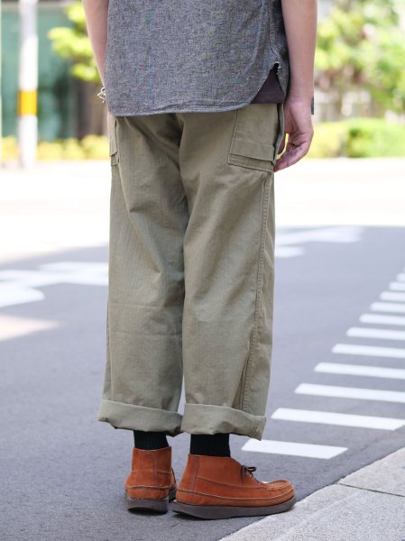 ウエアハウス Lot 1098 U.S.ARMY HERRINGBONE PANTS ヘリンボーン