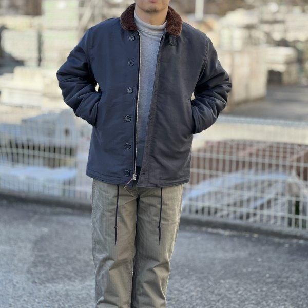 希少 ウエアハウス ディアスキン 鹿皮 ランチコート サイズ38 M〜L 希少 ウエアハウス ディアスキン 鹿皮 ランチコート サイズ38 M〜L