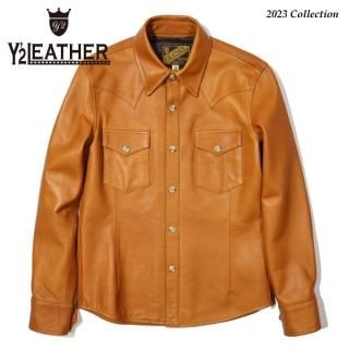 磻ġ쥶 SS-13 STEER OIL WESTERN SHIRT ƥ 󥷥 Y'2LEATHER[2023ǯ]