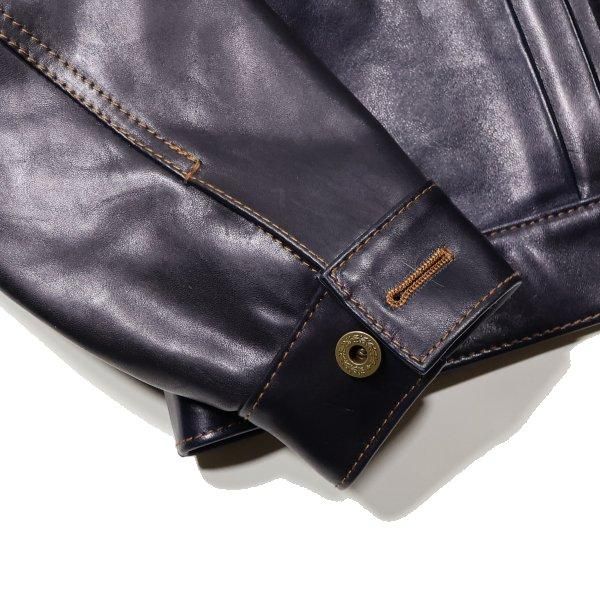 ワイツーレザー IB-141 セカンドタイプ インディゴホース レザー