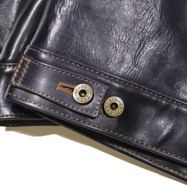 ワイツーレザー IB-141 セカンドタイプ インディゴホース レザー