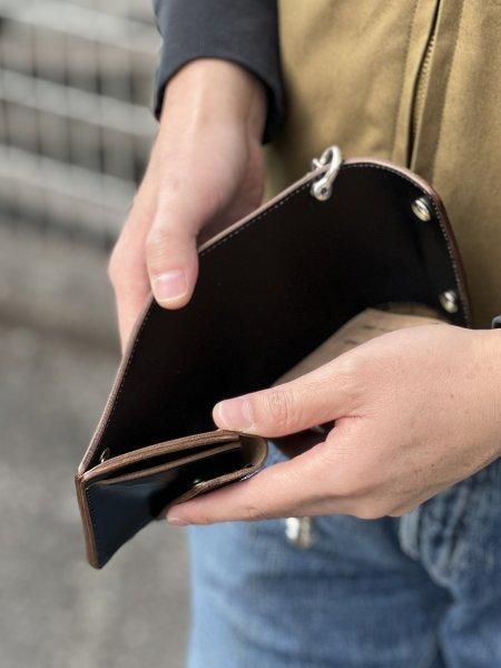 インセプション IPW-08 HORSE BUTT LEATHER TRUCKER WALLET インセプション IPW-08 HORSE BUTT LEATHER TRUCKER WALLET