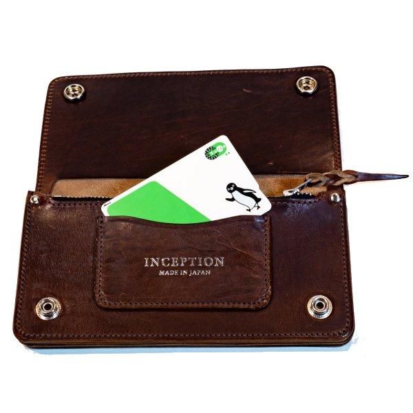 インセプション IPW-07 HORSE BUTT LEATHER TRUCKER WALLET LONG インセプション IPW-07 HORSE BUTT LEATHER TRUCKER WALLET LONG