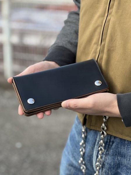 インセプション IPW-07 HORSE BUTT LEATHER TRUCKER WALLET LONG インセプション IPW-07 HORSE BUTT LEATHER TRUCKER WALLET LONG