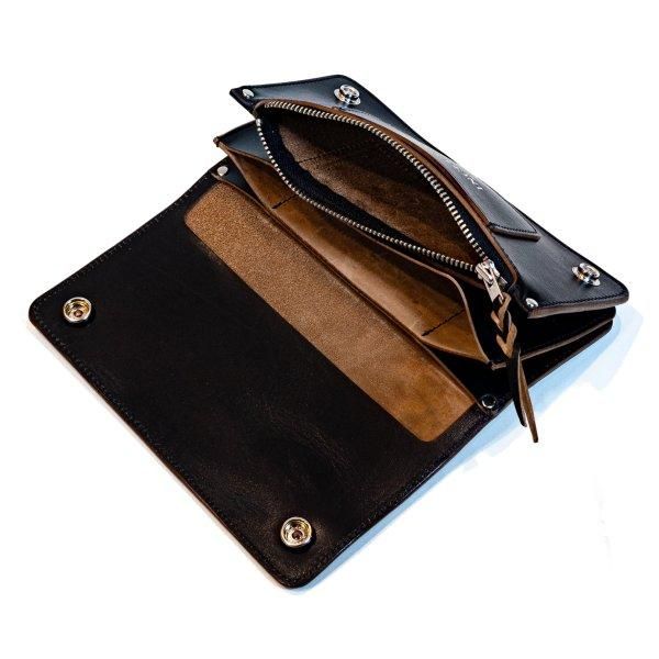 インセプション IPW-07 HORSE BUTT LEATHER TRUCKER WALLET LONG インセプション IPW-07 HORSE BUTT LEATHER TRUCKER WALLET LONG
