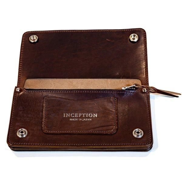 インセプション IPW-07 HORSE BUTT LEATHER TRUCKER WALLET LONG インセプション IPW-07 HORSE BUTT LEATHER TRUCKER WALLET LONG
