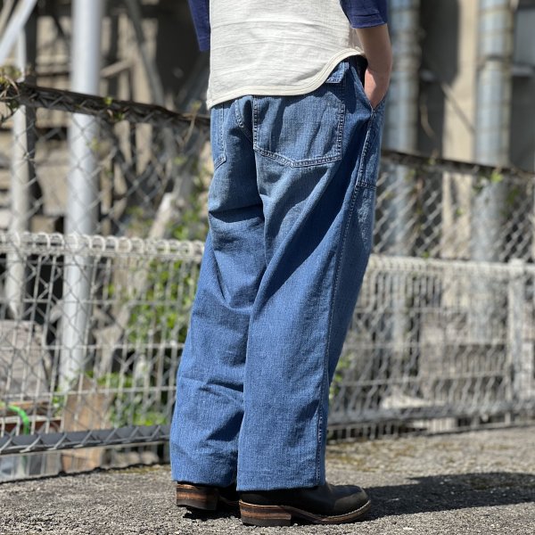 フルカウント 1992HW-24B DENIM UTILITY TROUSERS 加工 デニム