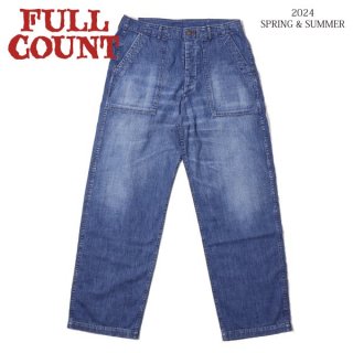 [ͽ]ե륫 1992HW-24B DENIM UTILITY TROUSERS ù ǥ˥桼ƥƥȥ饦 ߥ꥿꡼ FULLCOUNT 2024ǯղƿ