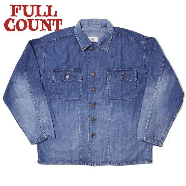 フルカウント 4082HW-2 DENIM UTILITY SHIRT 加工 デニム フルカウント 4082HW-2 DENIM UTILITY SHIRT 加工 デニム