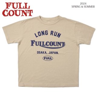 [予約商品]フルカウント 5500PT-1 LONG RUN FULLCOUNT T SHIRT プリントTシャツ FULLCOUNT 2024年春夏新作
