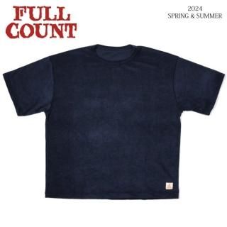 ե륫 FULOCOUNT FLO-003-24 TENCEL PILE T SHIRT ѥT FULLCOUNT 2024ǯղƿ