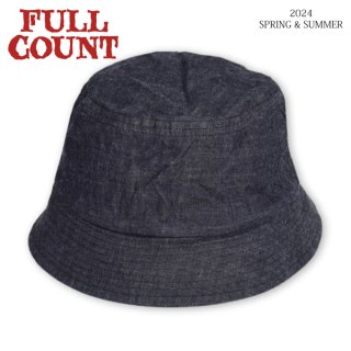 [ͽ]ե륫 6020 DENIM BUCKET HAT ǥ˥Хåȥϥå FULLCOUNT 2024ǯղƿ