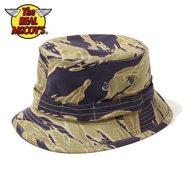 予約商品]ザ リアルマッコイズ MA24003 TIGER BOONIE HAT