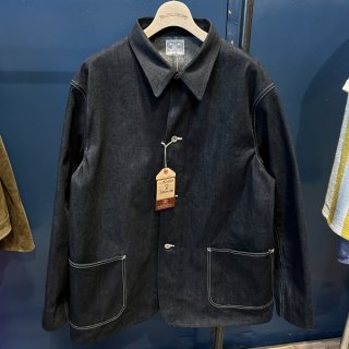 [ͽ] ꥢޥå MJ24013 WW2 DENIM CHORE COAT ǥ˥祢 㥱å С THE REAL McCOY'S 2024ǯղ