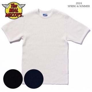  ꥢޥå MC24018 WAFFLE THERMAL SHIRT S/S Ⱦµåե륵ޥ륷 THE REAL McCOY'S 2024ǯղ