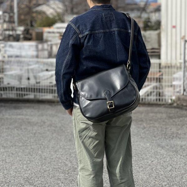 インセプション IPHSB-11 ホースハイド メールバッグ ショルダー