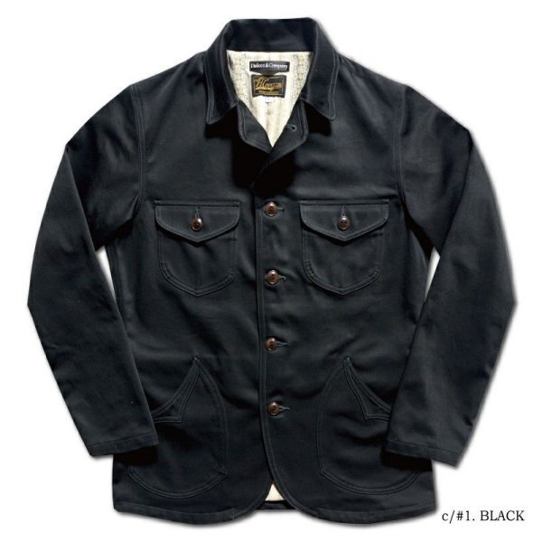 ダリーズ&コー 10s SACK JACKET TICK.BLK クラシック サックジャケット