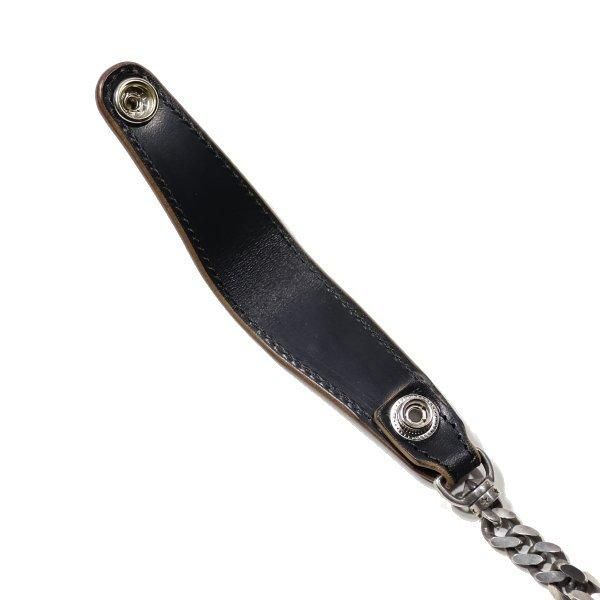 インセプション IPC-09 HORSE BUTT LEATHER BRASS CHAIN SILVER