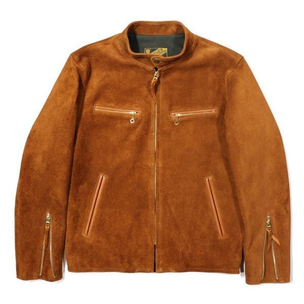ワイツーレザー TR-64 STEER SUEDE SINGLE RIDERS ステアスエード シングルライダース レザージャケット Y'2LEATHER 2024年新作 - セルロイド CELLULOID ワイツーレザー TR-64 STEER SUEDE SINGLE RIDERS ステアスエード シングルライダース レザージャケット Y'2LEATHER 2024年新作 - セルロイド CELLULOID