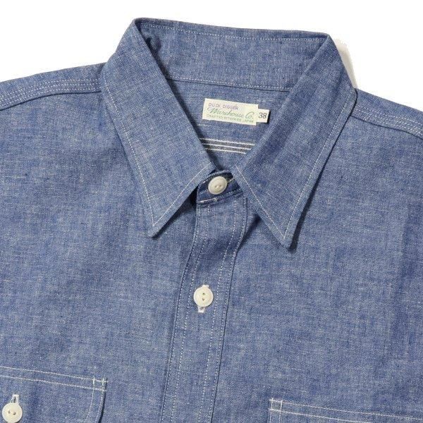 ウエアハウス 3048 BIG YANK TYPE CHAMBRAY SHIRTS シャンブレー