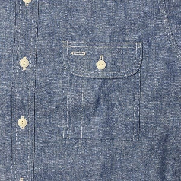 ウエアハウス 3048 BIG YANK TYPE CHAMBRAY SHIRTS シャンブレー