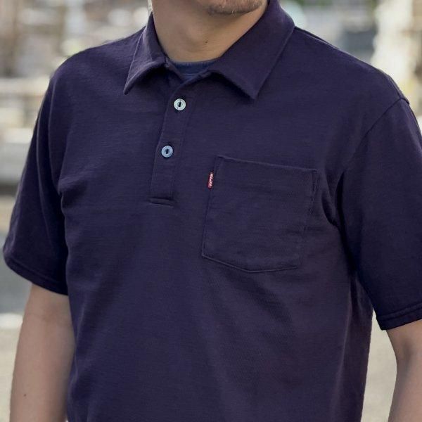 デラックスウエア OCT-00 OPEN COLLAR ポロシャツ 半袖 DELUXEWARE