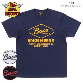 [ͥݥ200] ꥢޥå BC24003 BUCO TEE / ENGINEERS T THE REAL McCOY'S 2024ǯղ