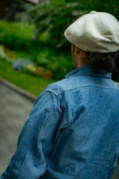 ザ リアルマッコイズ MS24004 8HU CHAMBRAY SERVICEMAN SHIRT