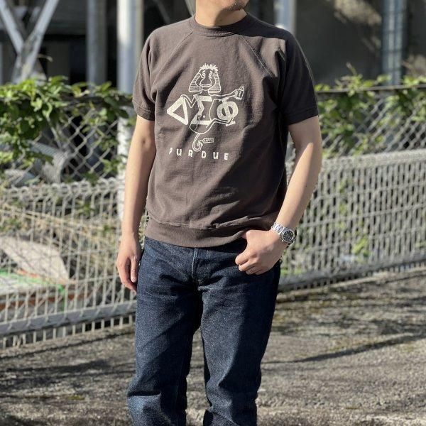 ウエアハウス 4104 半袖SW ΔΣΦ セコハン 半袖スウェット