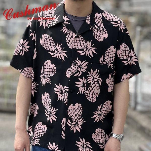 クッシュマン 25478 レーヨン ハワイアンシャツ RAYON HAWAIIAN