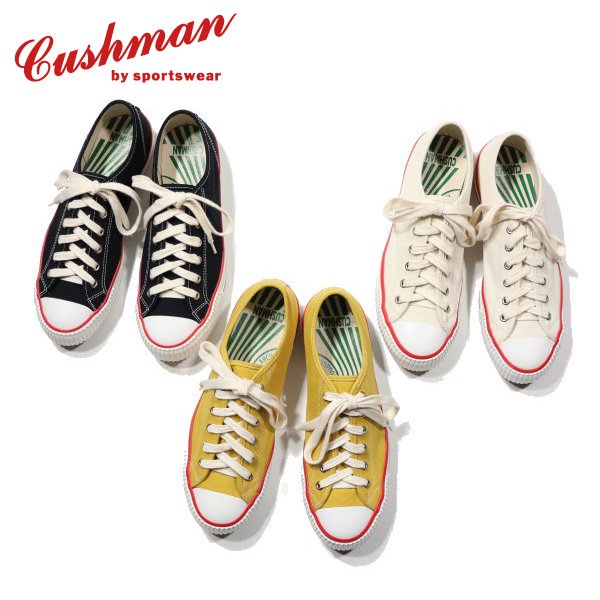 クッシュマン 29290 50s STYLE LOWCUT SNEAKER ローカットスニーカー キャンバス CUSHMAN 2024年夏新作 -  セルロイド CELLULOID