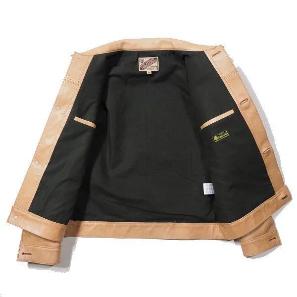 ワイツーレザー KB-140-T PERSIMMON TANNIN DYED HORSE WWII