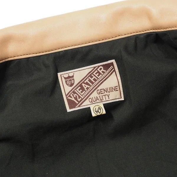 ち*う様 Persimmon-Dyed Suspenders Jodhur,s/ ワイツーレザー KB-140-T PERSIMMON TANNIN DYED HORSE WWII