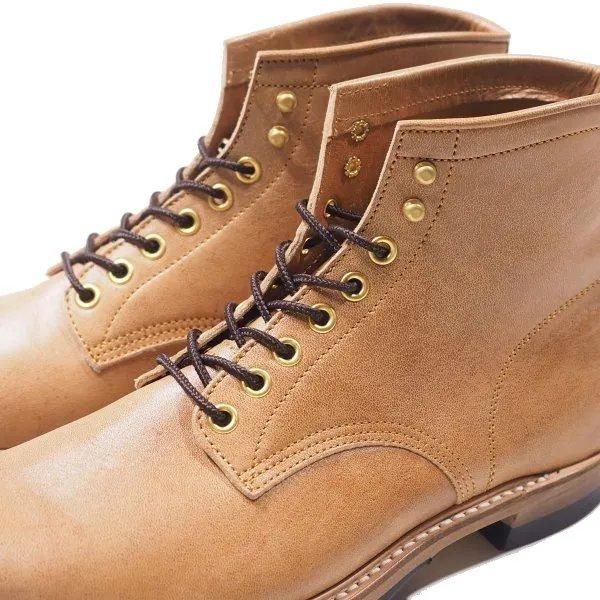 ワイツーレザー KS-02 KAKISHIBU HORSE WORK BOOTS 柿渋ホース