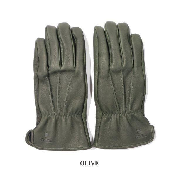 ワイツーレザー YG-01 DEER SKIN SHORT GLOVES ディアスキン ショート