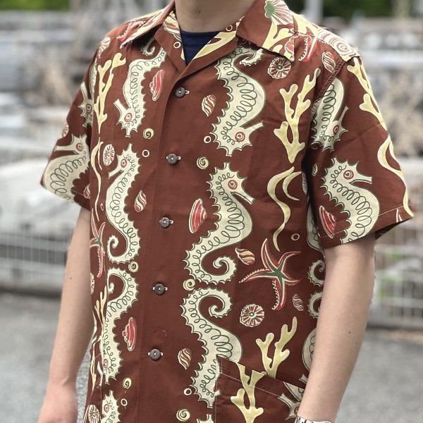 ジョングラッコー ウエアハウス JG-19 Seahorse vs Starfish Print