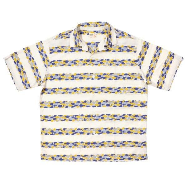 ジョングラッコー ウエアハウス JG-18 School of Fish Shirt ジョングラッコー ウエアハウス JG-18 School of Fish Shirt