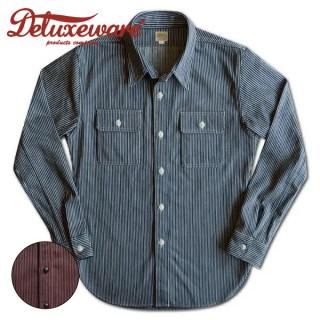 [о]ǥå HV-01 HICKORY NEL SHIRT ҥå꡼ եͥ륷 Ĺµ DELUXEWARE 2024ǯ߿