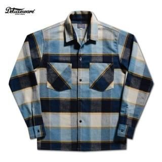 ǥå MVB-14 THROUGH WOOL SHIRT 롼 ץ󥫥顼 Ĺµ DELUXEWARE 2024ǯ߿