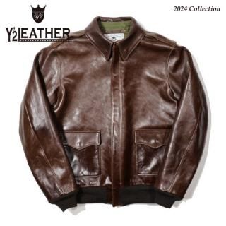 磻ġ쥶 PULL UP HORSE Type A-2 ץ륢åץۡ ե饤ȥ㥱å Y'2LEATHER 2024ǯ