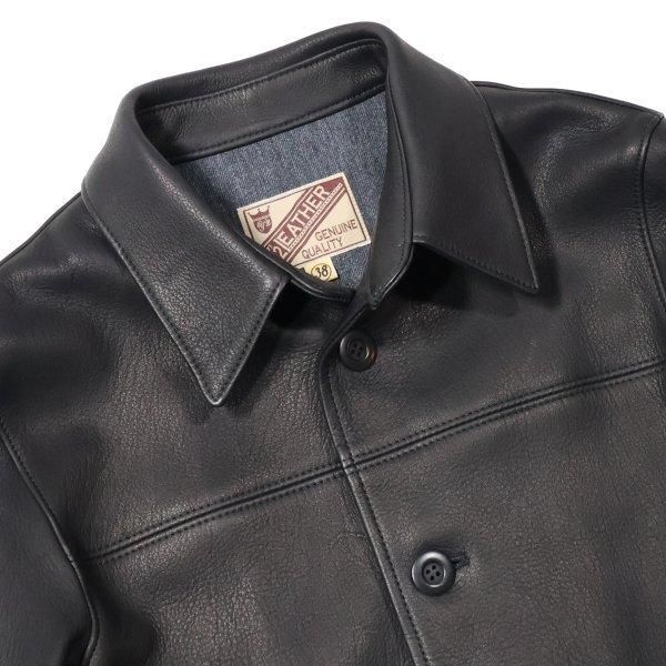 ワイツーレザー DC-76-C DEER SKIN ROUNDED HEM CAR COAT ディア ワイツーレザー DC-76-C DEER SKIN ROUNDED HEM CAR COAT ディア