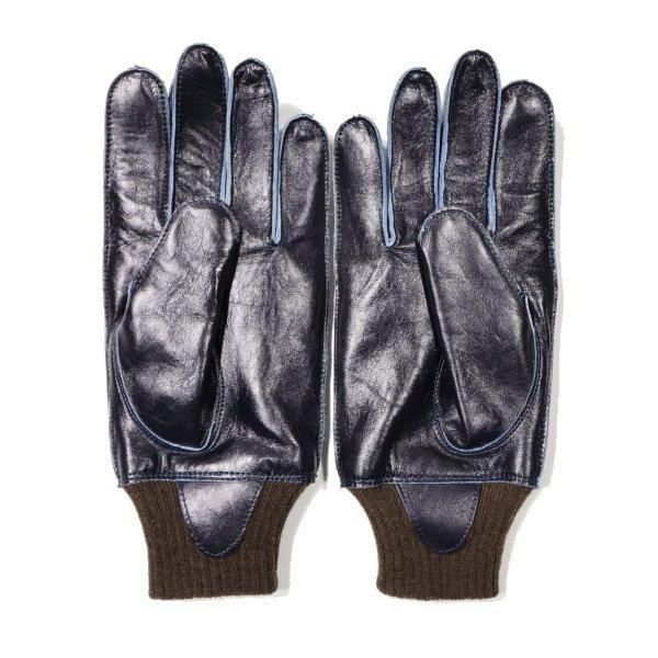ワイツーレザー YG-04 A-10 GLOVES INDIGO HORSE インディゴ