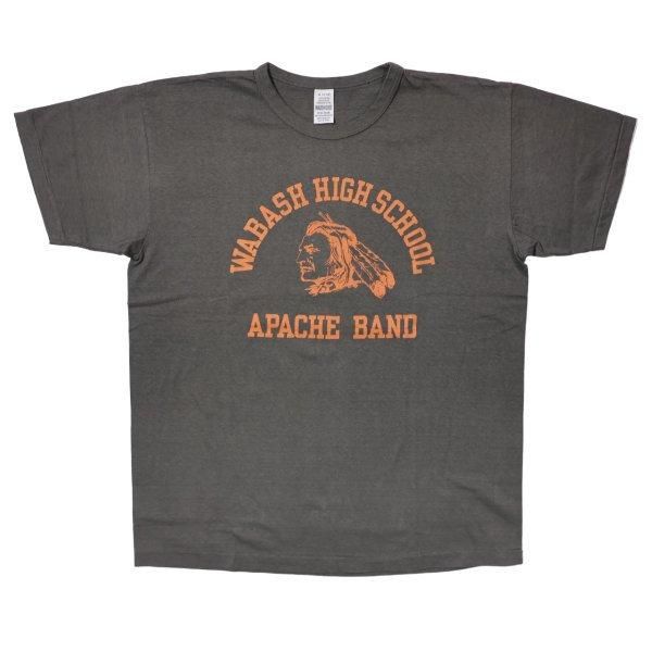 ネコポス送料200円]ウエアハウス 4064 APACHE BAND Tシャツ