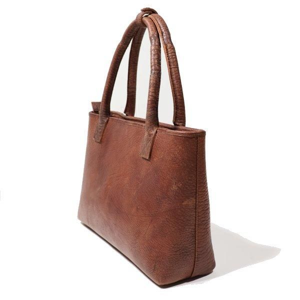 予約商品]ワイツーレザー BG-21 BULL HIDE TOTE BAG ブルハイド