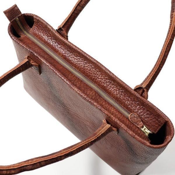 予約商品]ワイツーレザー BG-21 BULL HIDE TOTE BAG ブルハイドトート