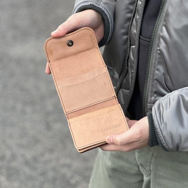 ワイツーレザー YW-09 BULL HIDE TRI-FOLD WALLET ブルハイド ワイツーレザー YW-09 BULL HIDE TRI-FOLD WALLET ブルハイド