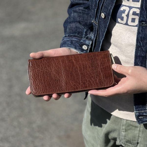 ワイツーレザー YW-06-B BULL HIDE LONG WALLET ブルハイド ワイツーレザー YW-06-B BULL HIDE LONG WALLET ブルハイド