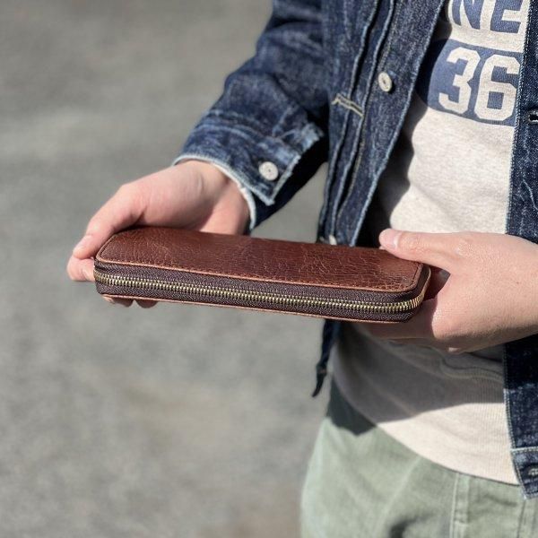 ワイツーレザー YW-06-B BULL HIDE LONG WALLET ブルハイド ワイツーレザー YW-06-B BULL HIDE LONG WALLET ブルハイド