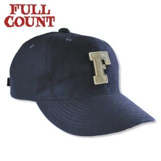 ͥݥ200 ե륫 6843-24B 6PANEL MELTON BASEBALL CAP F PATCH FULLCOUNT 2024ǯ߿
