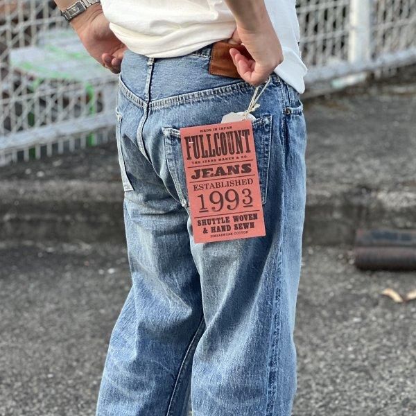 フルカウント 1341-0105 DARTFORD WIDE DENIM 加工ダート フルカウント 1341-0105 DARTFORD WIDE DENIM 加工ダート
